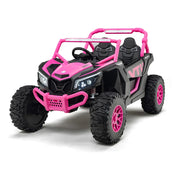 2026 XXL Premium MegaTrek 24V 2-Seater 24V 4X4/AWD Kids Ride on UTV Buggy Upgraded Silent Motors W/ EVA Rubber Foam Tires, RC