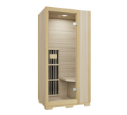 Blisspod, Vienna, Far Infrared Sauna Canadian Hemlock Very Low EMF Sauna, 3 Heaters – 1 Person