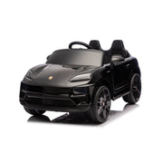 KINGTOYS.ca Licensed 24V Porsche Macan Turbo EV Kids Ride on One Seater cars, Rubber Tires, Leather Seat, with RC