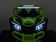 KINGTOYS.ca 2027 XXL Premium MegaTrek 24V 2-Seater 24V 4X4/AWD Kids Ride on UTV Buggy W/ EVA Rubber Wheels, RC