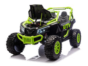 KINGTOYS.ca 2027 XXL Premium MegaTrek 24V 2-Seater 24V 4X4/AWD Kids Ride on UTV Buggy W/ EVA Rubber Wheels, RC