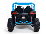 KINGTOYS.ca 2027 XXL Premium MegaTrek 24V 2-Seater 24V 4X4/AWD Kids Ride on UTV Buggy W/ EVA Rubber Wheels, RC