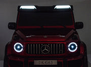 KINGTOYS.ca 2027 Platinum XL Mercedes G63 2x24V/4WD Kids Ride On Car with Rubber EVA Wheels & Leather Seats, 7" Video Screen with RC