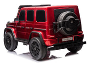 KINGTOYS.ca 2027 Platinum XL Mercedes G63 2x24V/4WD Kids Ride On Car with Rubber EVA Wheels & Leather Seats, 7" Video Screen with RC