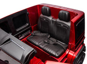 KINGTOYS.ca 2027 Platinum XL Mercedes G63 2x24V/4WD Kids Ride On Car with Rubber EVA Wheels & Leather Seats, 7" Video Screen with RC