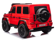 KINGTOYS.ca 2027 Platinum XL Mercedes G63 2x24V/4WD Kids Ride On Car with Rubber EVA Wheels & Leather Seats, 7" Video Screen with RC