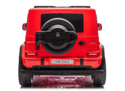 KINGTOYS.ca 2027 Platinum XL Mercedes G63 2x24V/4WD Kids Ride On Car with Rubber EVA Wheels & Leather Seats, 7" Video Screen with RC