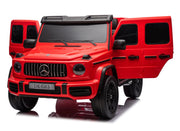 KINGTOYS.ca 2027 Platinum XL Mercedes G63 2x24V/4WD Kids Ride On Car with Rubber EVA Wheels & Leather Seats, 7" Video Screen with RC