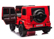 KINGTOYS.ca 2027 Platinum XL Mercedes G63 2x24V/4WD Kids Ride On Car with Rubber EVA Wheels & Leather Seats, 7" Video Screen with RC