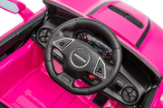 KINGTOYS.ca 12V Chevrolet Camaro 2SS Kids Ride On One Seater Electric Car with Leather Seat, Rubber Tires and RC