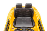 KINGTOYS.ca 12V Chevrolet Camaro 2SS Kids Ride On One Seater Electric Car with Leather Seat, Rubber Tires and RC