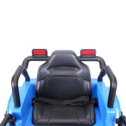 2025 12V Jeep Wrangler Style Kids Ride On One Seater Cars Leather Seat Rubber Tires With RC