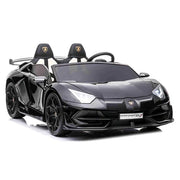 KINGTOYS.ca 2027 Licensed Upgraded 24V Lamborghini SVJ Drifting Kids Ride-On 2 seater Car With RC