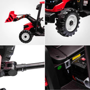 2026 24V Rhino Tractor Kids Ride on Tractor with Wagon and Parental RC