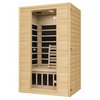 Blisspod, Vienna, Far Infrared Sauna Canadian Hemlock Very Low EMF Sauna, 4 Heaters – 2 Persons