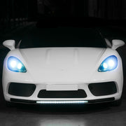24v Porsche Panamera Style XXL Ride sur la voiture pour les enfants et les adultes blancs
