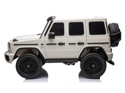 KINGTOYS.ca 2027 Platinum XL Mercedes G63 2x24V/4WD Kids Ride On Car with Rubber EVA Wheels & Leather Seats, 7" Video Screen with RC
