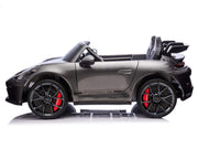 KINGTOYS.ca 2027 Licensed 24V Porsche 911 GT3 Kids Ride On Car 2 Seater Upgraded Silent Motors, MP4 7" Touch Screen With Parental Remote Control