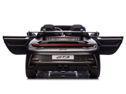 KINGTOYS.ca 2027 Licensed 24V Porsche 911 GT3 Kids Ride On Car 2 Seater Upgraded Silent Motors, MP4 7" Touch Screen With Parental Remote Control