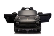Licensed 24V Porsche Macan Turbo EV Kids Ride on One Seater cars, Rubber Tires, Leather Seat, with RC