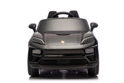 KINGTOYS.ca Licensed 24V Porsche Macan Turbo EV Kids Ride on One Seater cars, Rubber Tires, Leather Seat, with RC