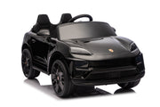 Licensed 24V Porsche Macan Turbo EV Kids Ride on One Seater cars, Rubber Tires, Leather Seat, with RC