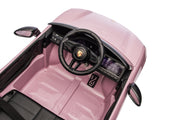 KINGTOYS.ca Licensed 24V Porsche Macan Turbo EV Kids Ride on One Seater cars, Rubber Tires, Leather Seat, with RC