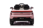 KINGTOYS.ca Licensed 24V Porsche Macan Turbo EV Kids Ride on One Seater cars, Rubber Tires, Leather Seat, with RC