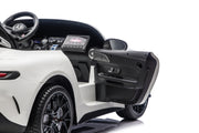 2026 Licensed 24V Mercedes AMG GT63 Kids Ride on car, Upgraded Silent Motors, Rubber Tires, Leather Seat, with RC