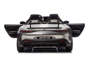 2026 Licensed 24V Mercedes AMG GT63 Kids Ride on car, Upgraded Silent Motors, Rubber Tires, Leather Seat, with RC