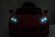 2026 Licenced 12V Porsche Carrera GT One Seater Kids Ride on car, Leather Seat, Rubber Tires, with RC