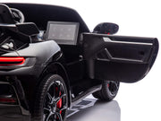 KINGTOYS.ca 2027 Licensed 24V Porsche 911 GT3 Kids Ride On Car 2 Seater Upgraded Silent Motors, MP4 7" Touch Screen With Parental Remote Control