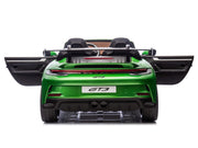 KINGTOYS.ca 2027 Licensed 24V Porsche 911 GT3 Kids Ride On Car 2 Seater Upgraded Silent Motors, MP4 7" Touch Screen With Parental Remote Control
