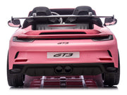 KINGTOYS.ca 2027 Licensed 24V Porsche 911 GT3 Kids Ride On Car 2 Seater Upgraded Silent Motors, MP4 7" Touch Screen With Parental Remote Control