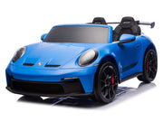 KINGTOYS.ca 2027 Licensed 24V Porsche 911 GT3 Kids Ride On Car 2 Seater Upgraded Silent Motors, MP4 7" Touch Screen With Parental Remote Control