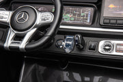 2026 XL Premium Edition 2x24V Mercedes Benz G63 AMG Kids Ride On Car, 4WD, Rubber Wheels, Leather Seats,  With RC