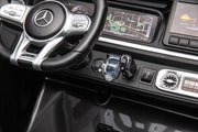 2026 XL Premium Edition 2x24V Mercedes Benz G63 AMG Kids Ride On Car, 4WD, Rubber Wheels, Leather Seats,  With RC