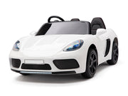 24v Porsche Panamera Style XXL Ride sur la voiture pour les enfants et les adultes blancs
