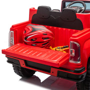 2026 GMC AT4 Canyon 24V 2 Seater Kids Ride On Truck with Rubber Tires, Leather Seat and Remote Control
