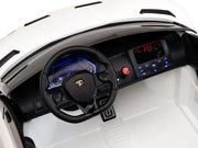 KINGTOYS.ca 2027 Licensed Upgraded 24V Lamborghini SVJ Drifting Kids Ride-On 2 seater Car With RC