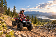 KINGTOYS.ca 2026 Titan Pro Edition 24V Kids Electric ATV – 200W Brushless Motor, Rubber Air Tires & Suspension
