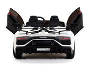 KINGTOYS.ca 2027 Licensed Upgraded 24V Lamborghini SVJ Drifting Kids Ride-On 2 seater Car With RC