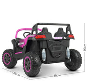 2026 XXL Dune Buggy 24V 2 Seater Kids Ride On Car 4x4 With Remote Control Adjustable Seat Rubber Tires