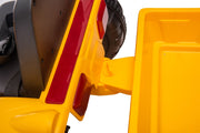 KINGTOYS.ca 2026 12V Excavator Tractor Trailer Kids Ride On One Seater Electric Truck with RC and Wagon