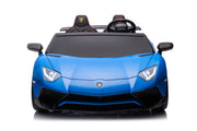2027 24V XXL Licensed Lamborghini Aventador 200 Watts Brushless Motor electric 2 Seater Kids Ride On Cars Leather Seat Tubeless Air Tires