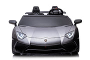 2027 24V XXL Licensed Lamborghini Aventador 200 Watts Brushless Motor electric 2 Seater Kids Ride On Cars Leather Seat Tubeless Air Tires