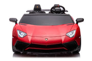 2027 24V XXL Licensed Lamborghini Aventador 200 Watts Brushless Motor electric 2 Seater Kids Ride On Cars Leather Seat Tubeless Air Tires