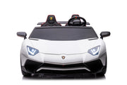 2027 24V XXL Licensed Lamborghini Aventador 200 Watts Brushless Motor electric 2 Seater Kids Ride On Cars Leather Seat Tubeless Air Tires