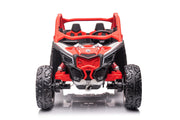 KINGTOYS.ca 2026 Officially Licensed 2x24V LX Performance Can-Am Maverick 4WD Edition 2-Seater Pack Kids Ride on Buggy Eva Wheels Leather Seats RC