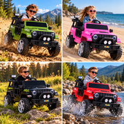 12V 4x4 With Remote Control Jeep Ranger  Ride On
